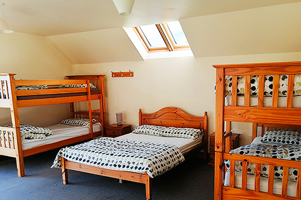 Plasnewydd Bunkhouse offers two large dormitories and one family room